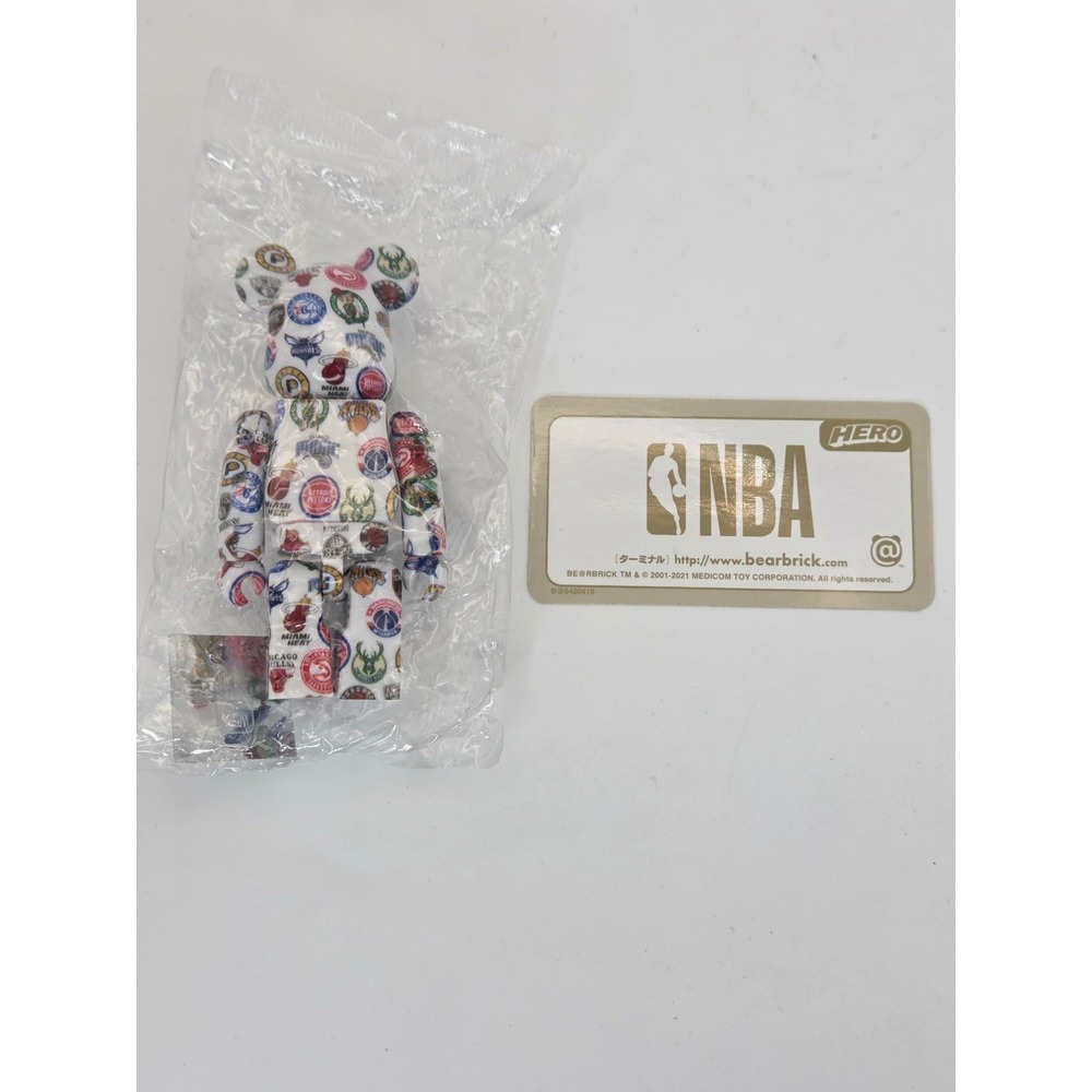 Medicom Toy Be@rbrick NBA 100% Figure Sealed with Authenticity Card 2021